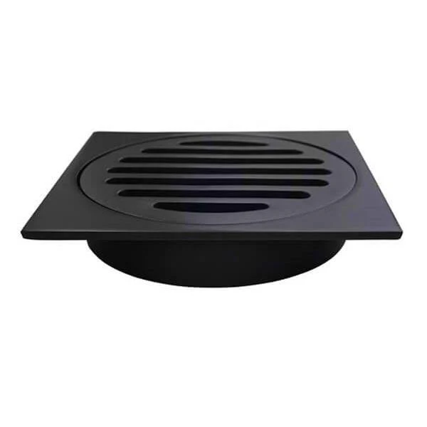 110 mm Slim Standard Square Black Floor Waste - Image 6
