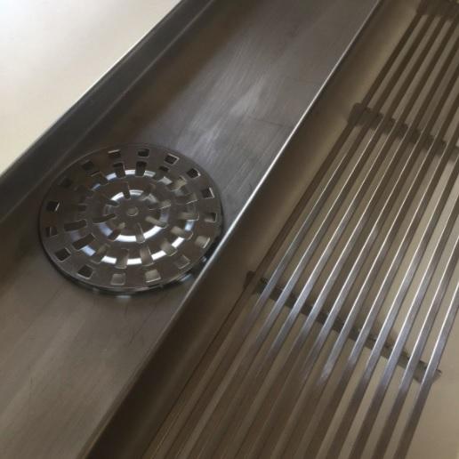 1200 x 100 mm Wide Linear Floor Grate - Image 2
