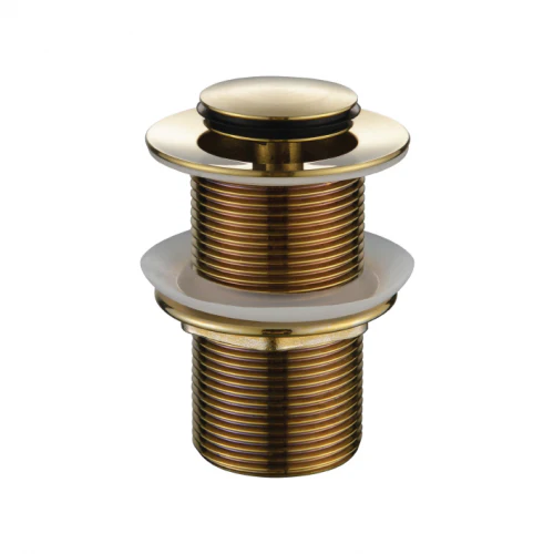 32 mm Brushed Gold Pop Up Non-Overflow Waste