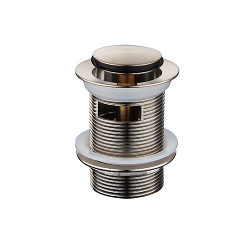32mm Brushed Nickel Pop Up Overflow Waste