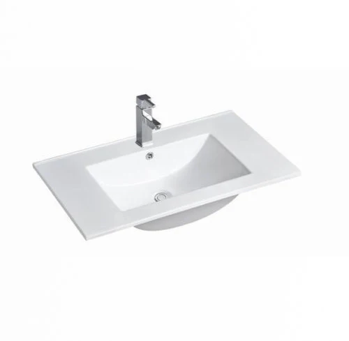 600mm Slimline Standard Ceramic Top with Overflow