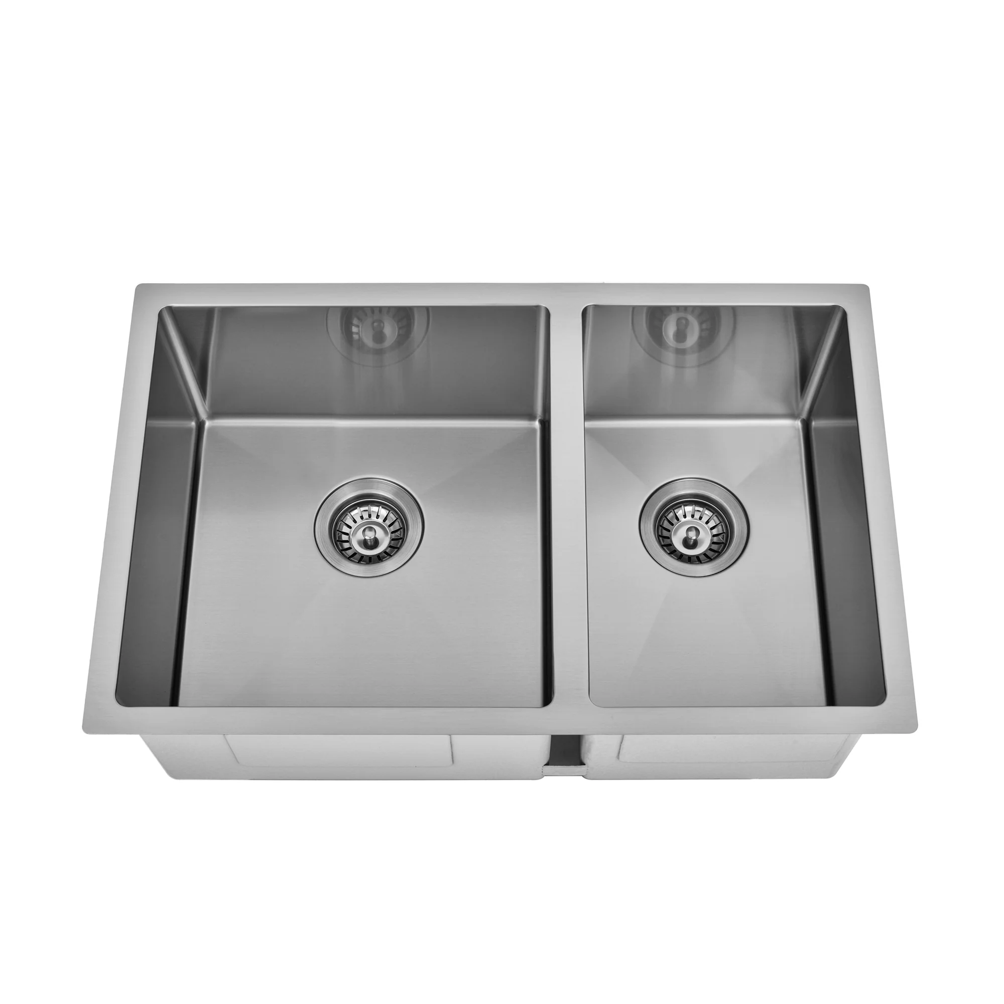 700 x 450 x 230mm 1 & 3/4 Double Bowl Kitchen Sink - Image 3