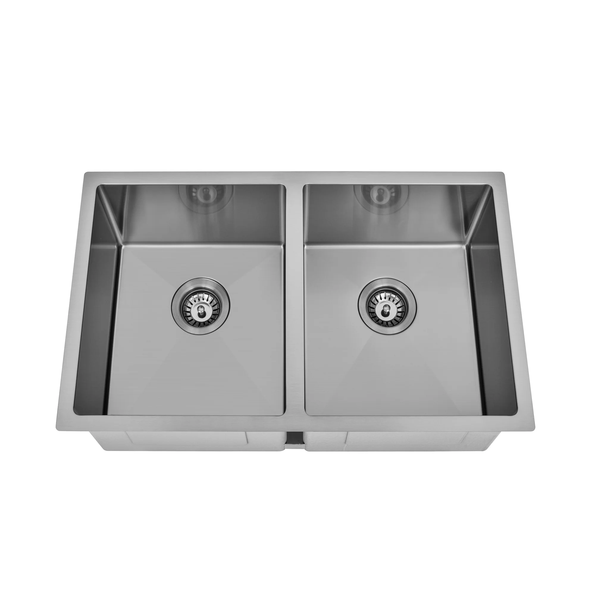 750 x 450 x 230mm Double Bowl Kitchen Sink - Image 2
