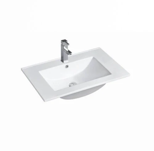 750mm Slimline Standard Ceramic Top with Overflow