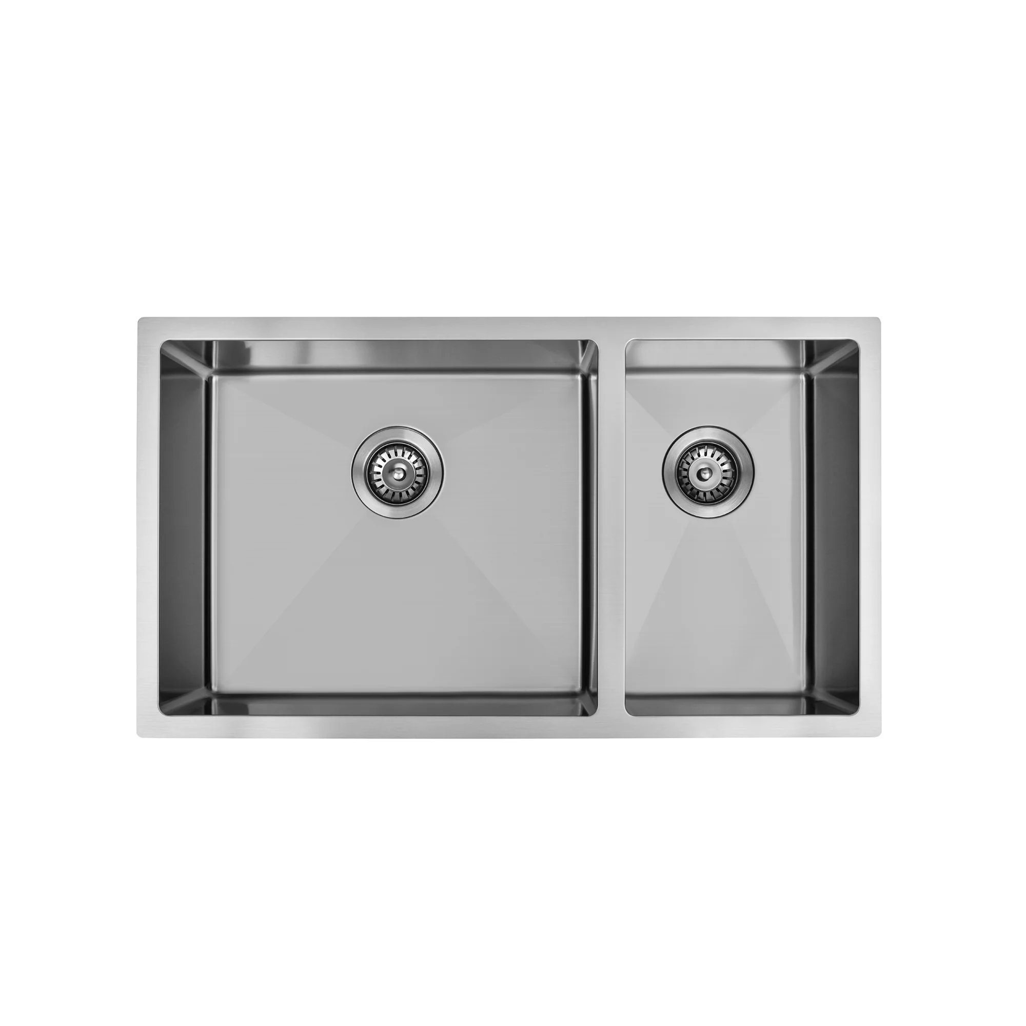 800 x 450 x 230mm 1 & 1/2 Double Bowl Kitchen Sink