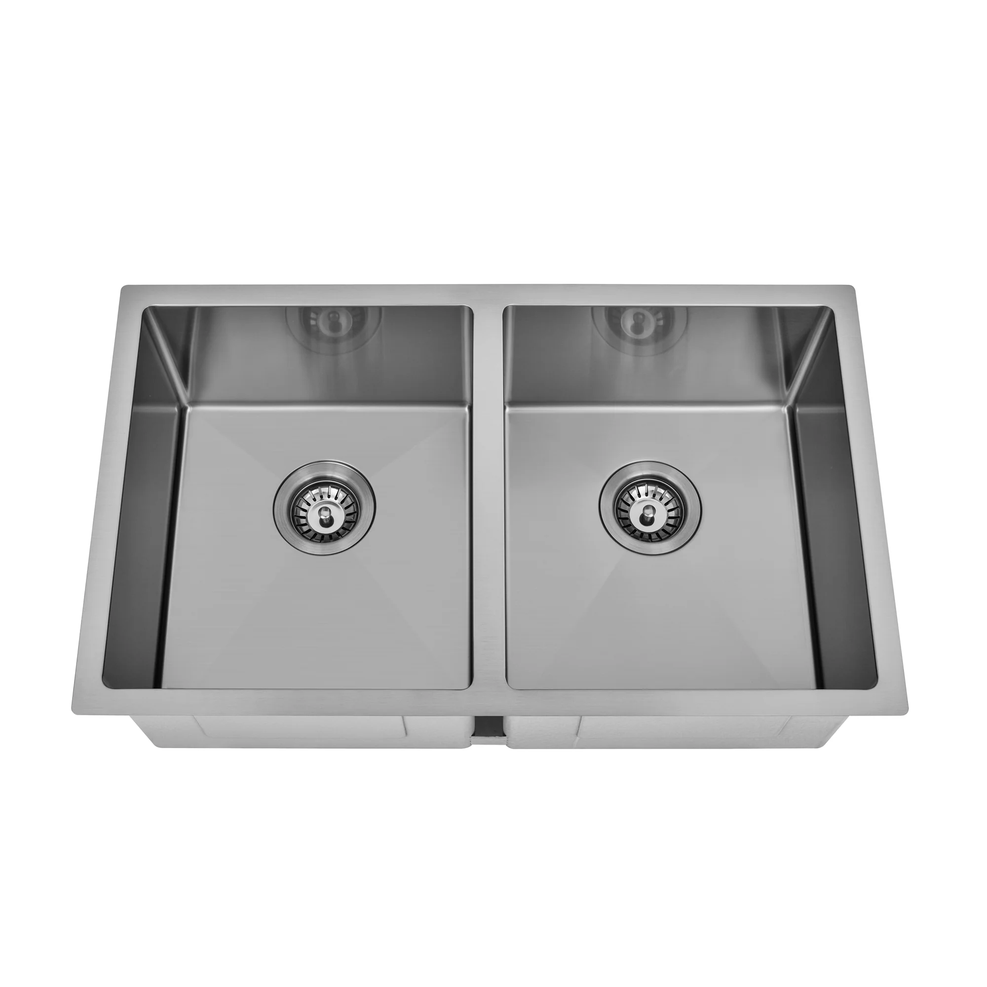 800 x 450 x 230mm Double Bowl Kitchen Sink - Image 2