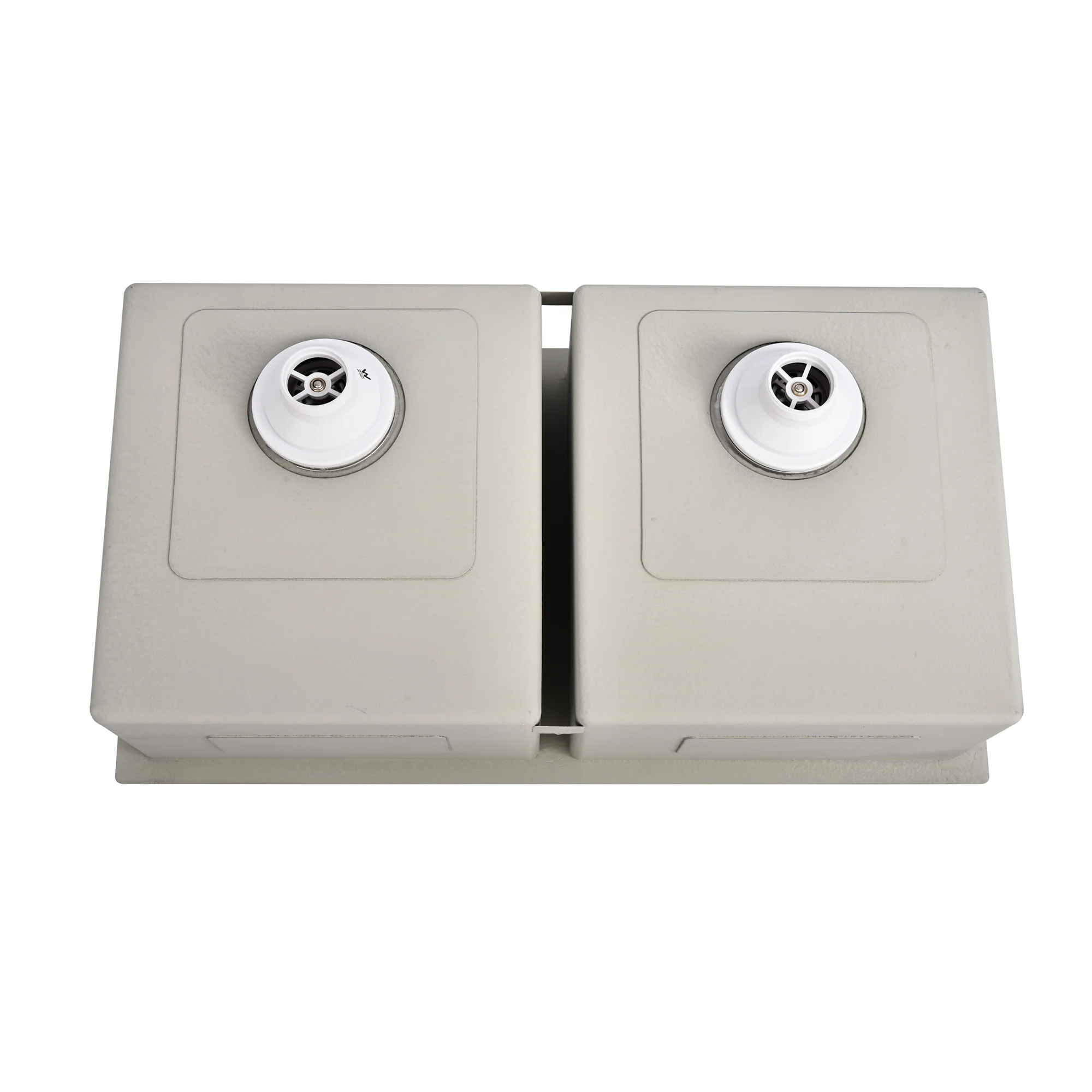 850 x 450 x 230mm Double Bowl Kitchen Sink - Image 4