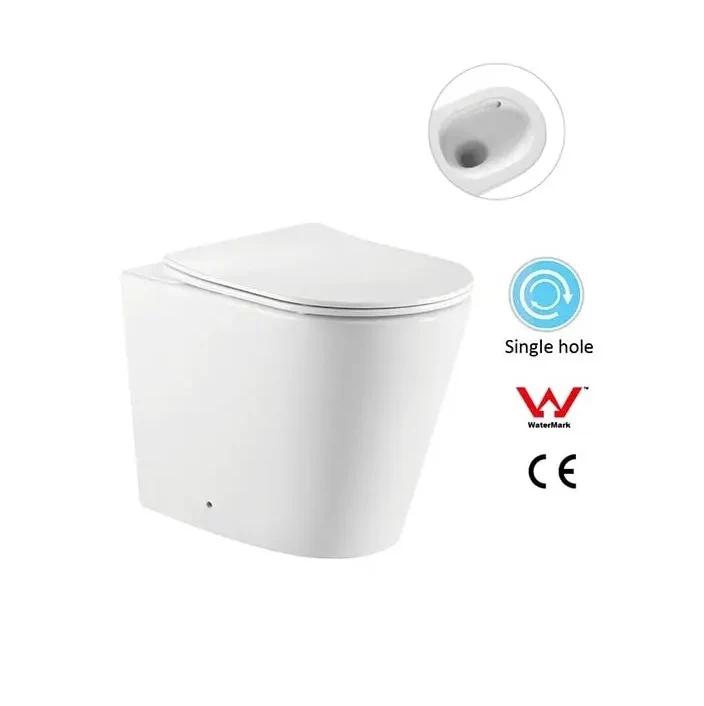 Alzano Rimless Tornado In Wall Toilet Suite Pan
