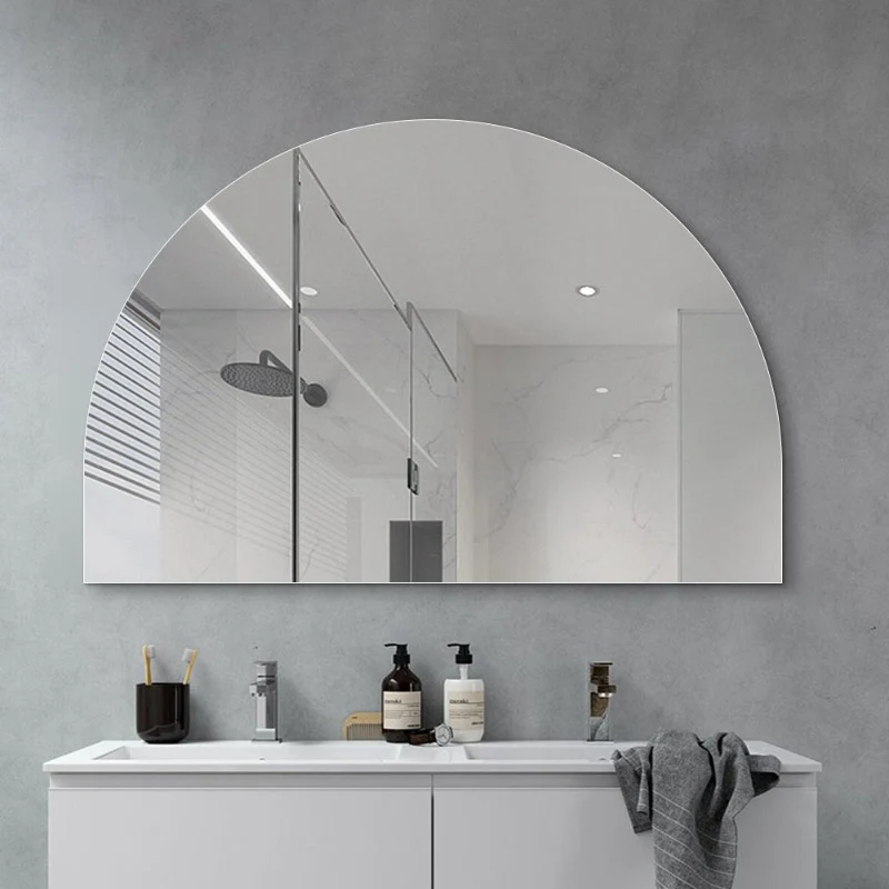 Arched 1200 x 800 Polished Edge Mirror
