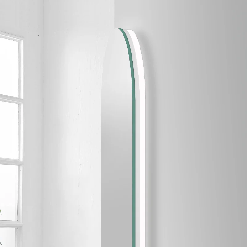 Arched 600 x 900mm Frameless LED Mirror - Touchless Motion Sensor - Image 2