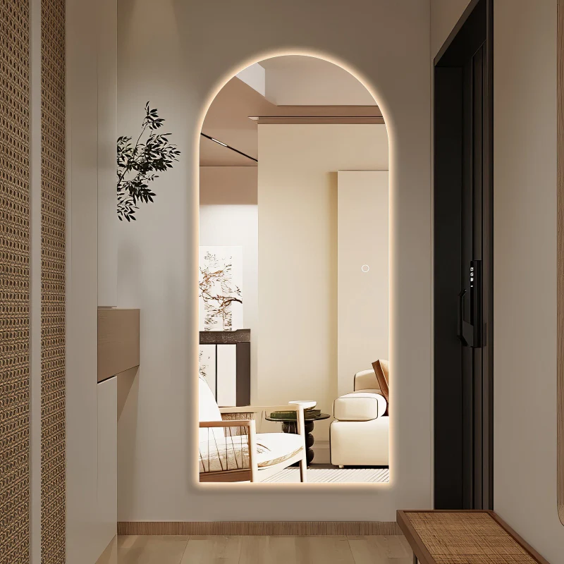 Arched 800 x 1800 LED Mirror - Three Light Temperatures - Image 2