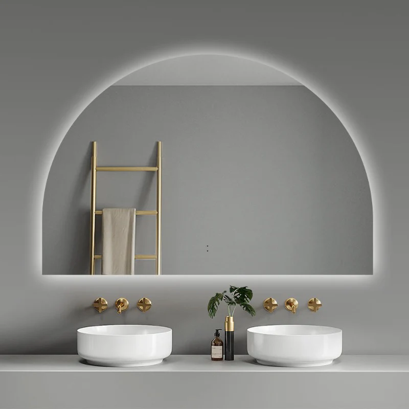 Arched Touchless 1200 x 800 LED Mirror - Three Light Temperatures - Image 4