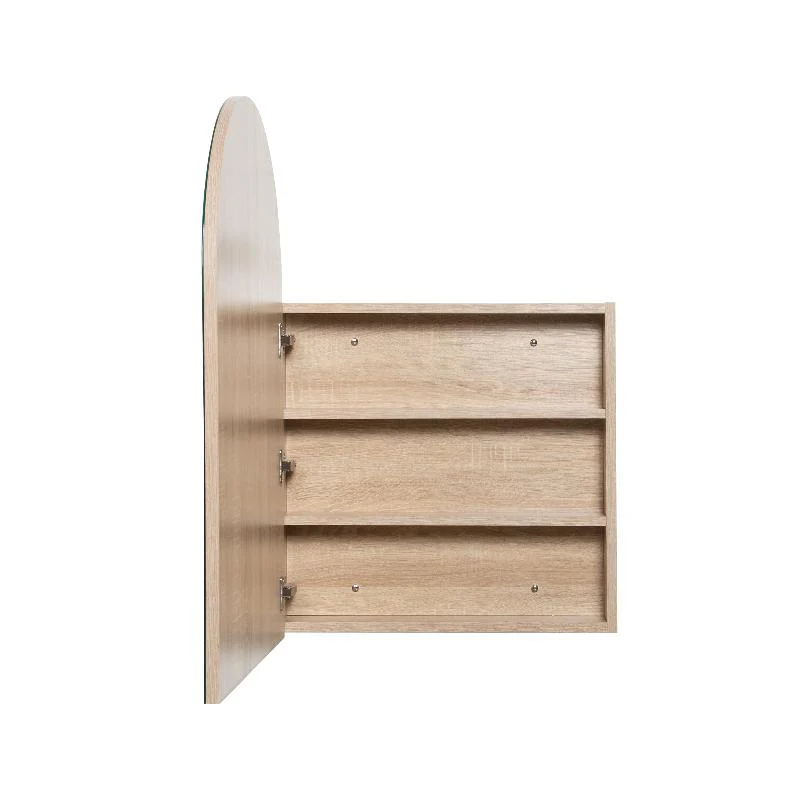 Arched White Oak Shaving Cabinet - Image 2