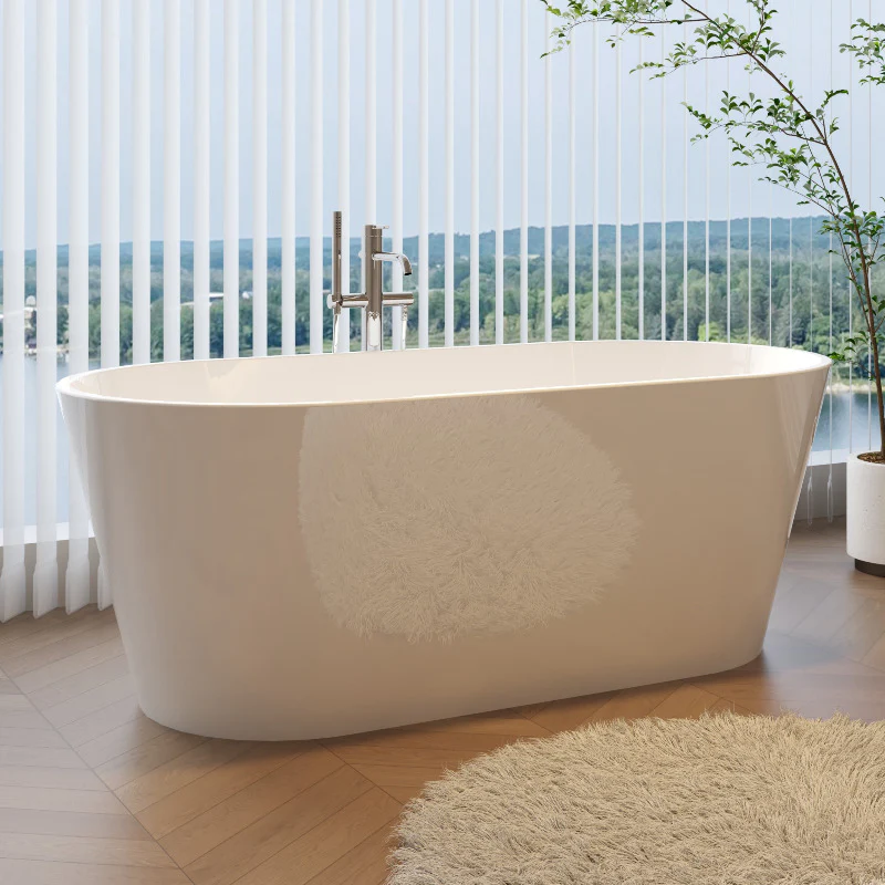 Aria 1600mm Oval Freestanding Bath Tub