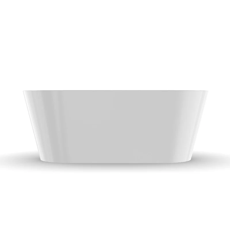 Aria 1600mm Oval Freestanding Bath Tub - Image 2
