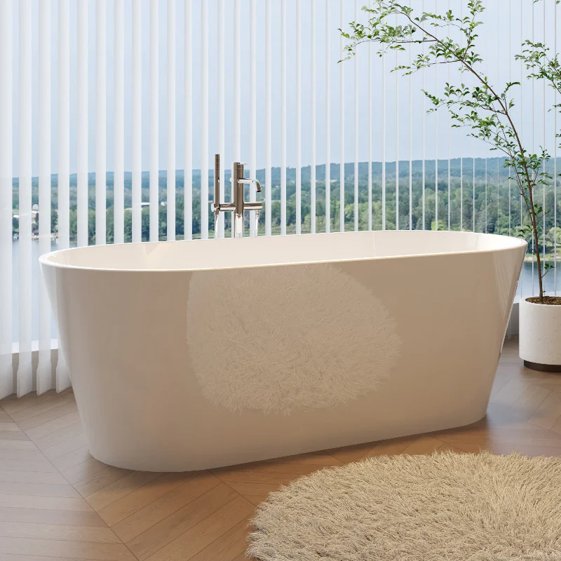 Aria 1700mm Oval Freestanding Bath Tub