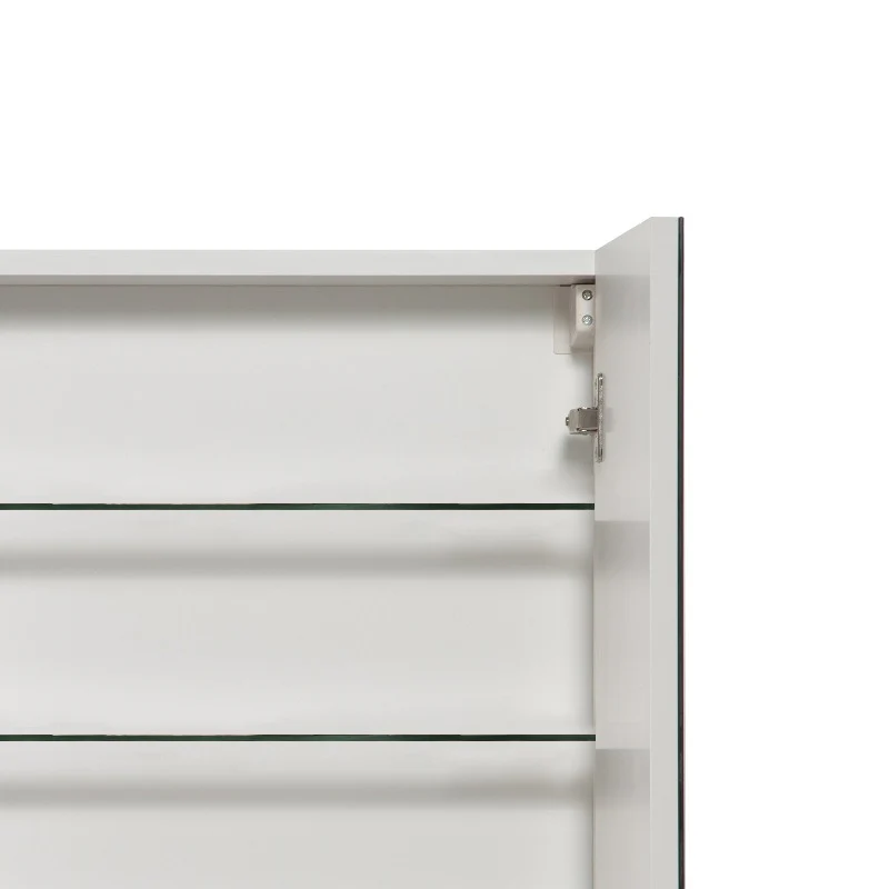 Avia 600mm Matte White Shaving Cabinet - Image 3