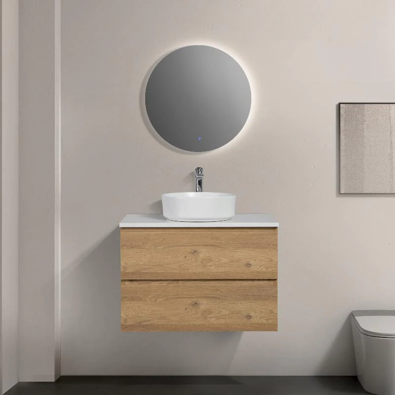 Avia 750mm Natural Oak Wall Hung Vanity