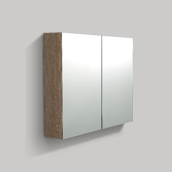 Avia 750mm White Oak Shaving Cabinet