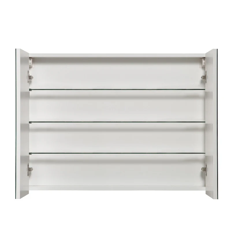 Avia 900mm Matte White Shaving Cabinet - Image 2