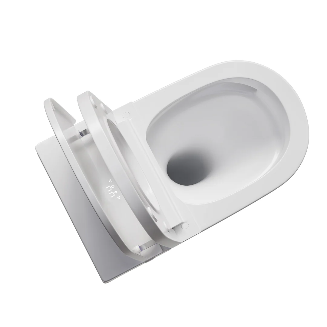 Indulge Back to Wall Tornado Rimless Smart Toilet - Automatic Operation - Image 6