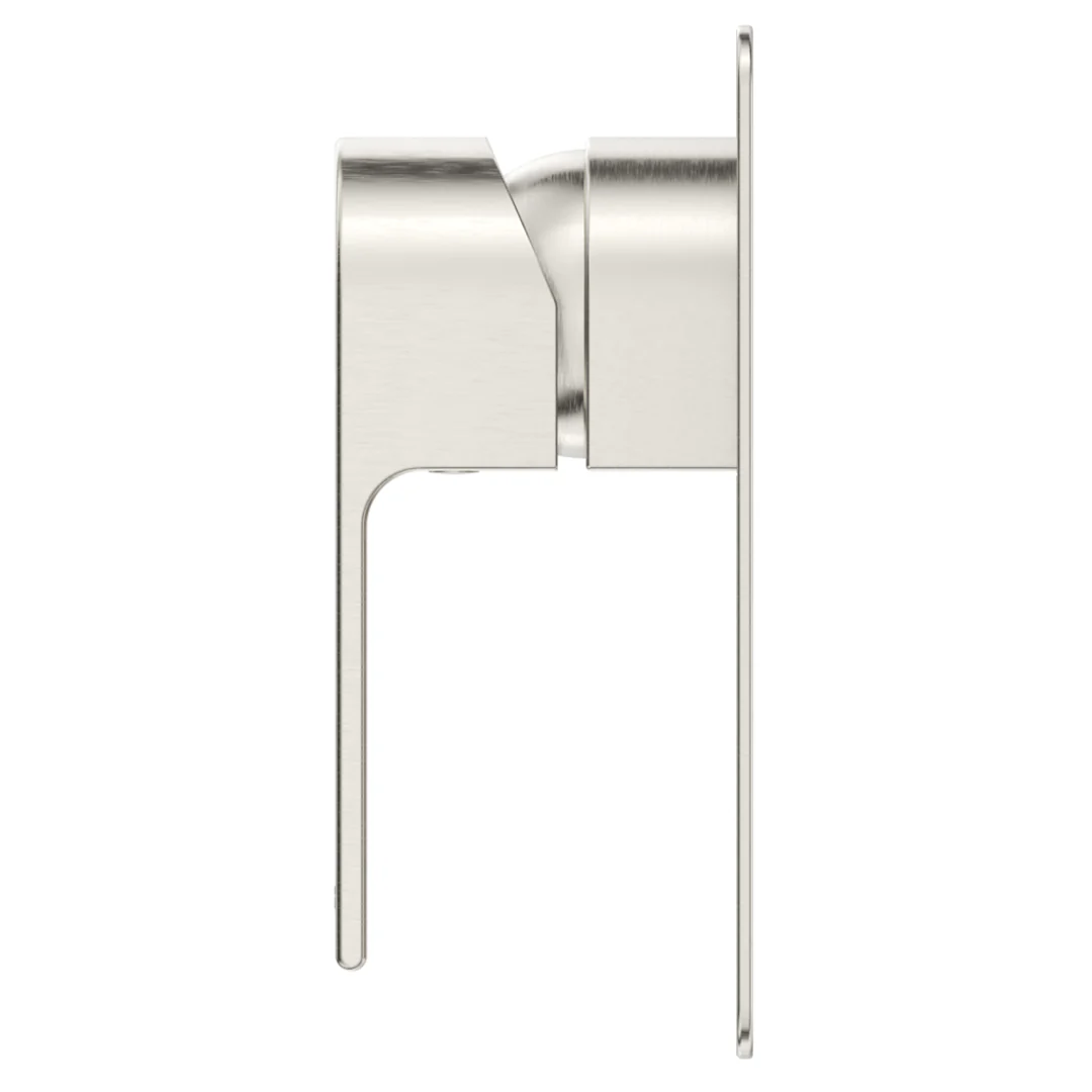 Beki Brushed Nickel Shower Mixer - Square Plate - Trim Kit Only - Image 4