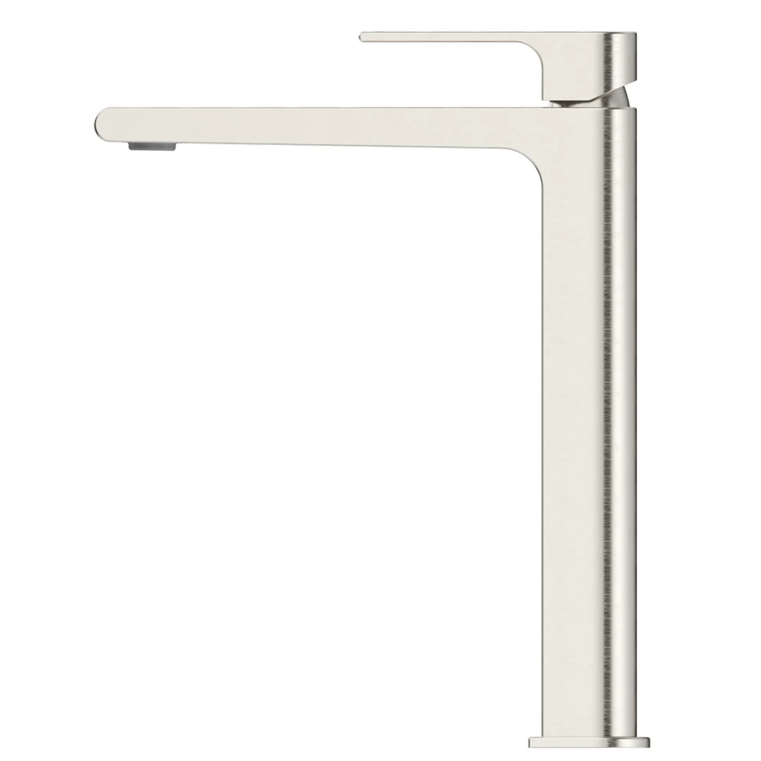 Beki Brushed Nickel Tall Basin Mixer - Image 2