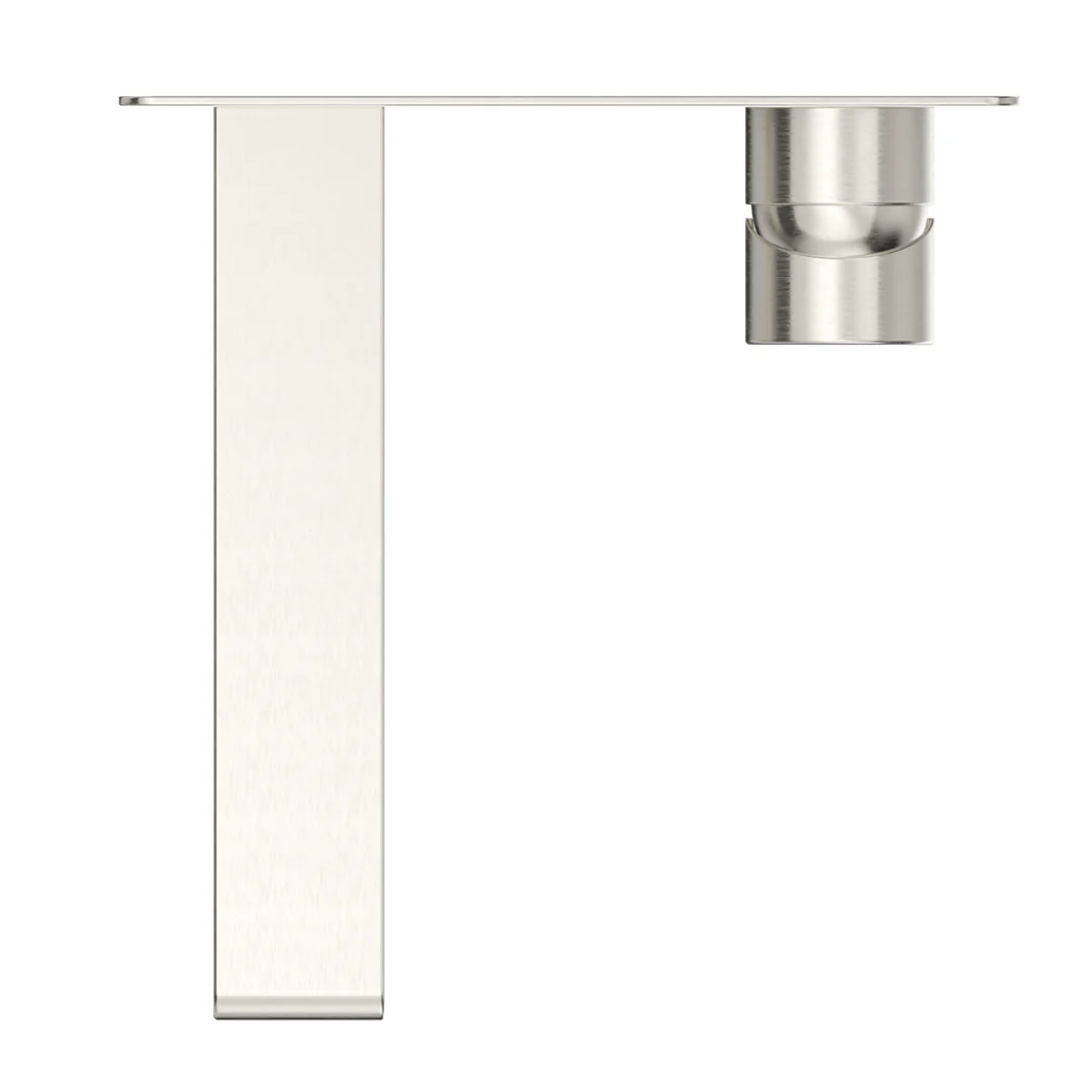 Beki Brushed Nickel Wall-Spout Combo - 1P - Trim Kit Only - Image 4