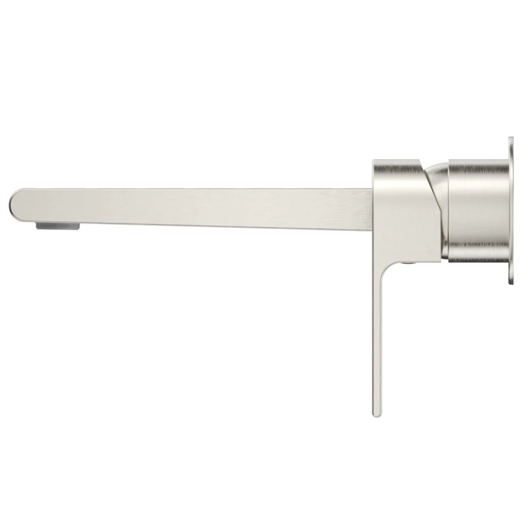 Beki Brushed Nickel Wall-Spout Combo - 2P - Trim Kit Only - Image 2