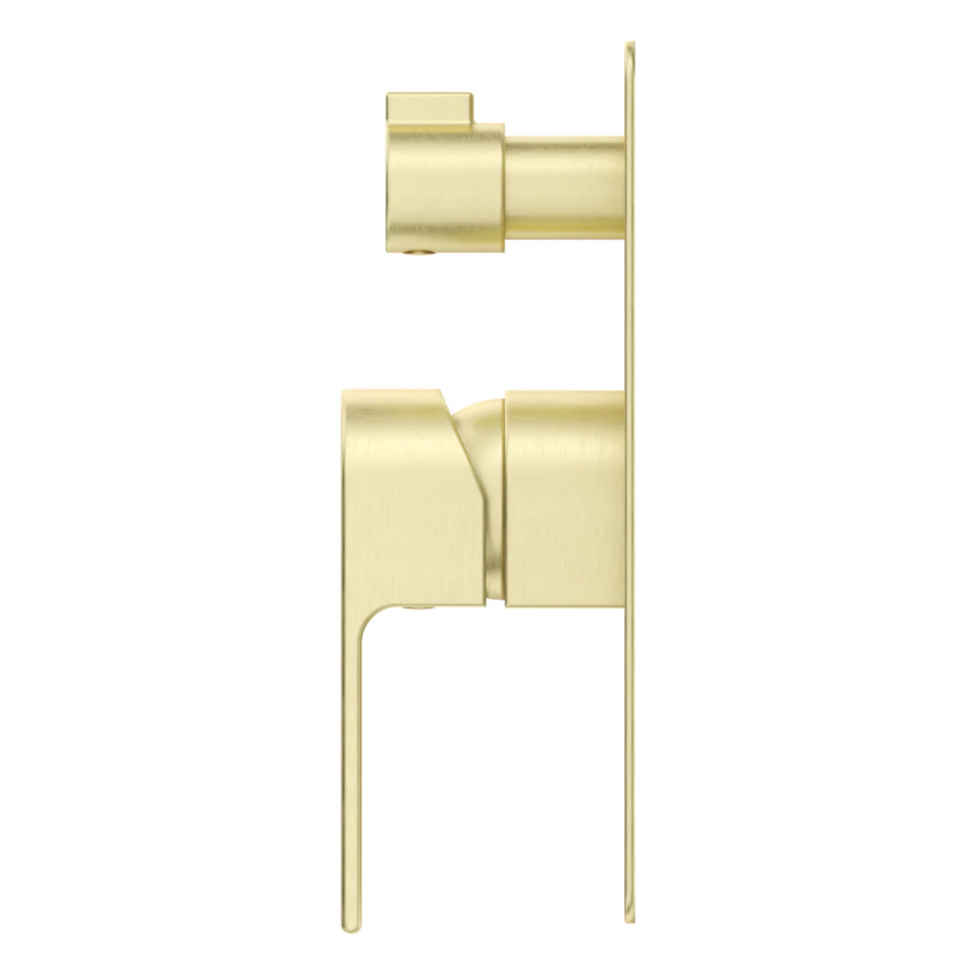 Beki French Gold Shower Mixer Diverter - 1P - Trim Kit Only - Image 4