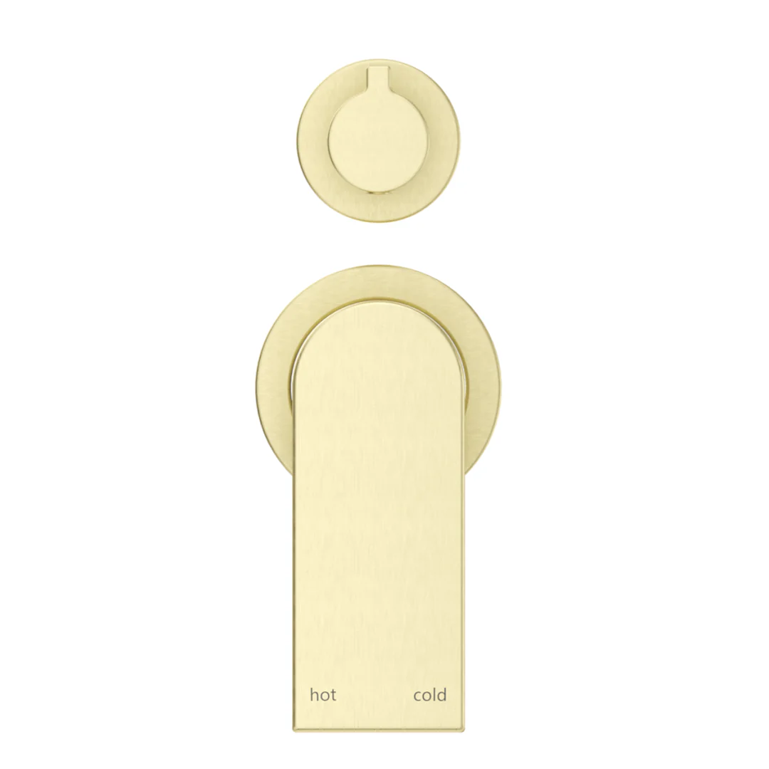 Beki French Gold Shower Mixer Diverter - 2P - Trim Kit Only - Image 2
