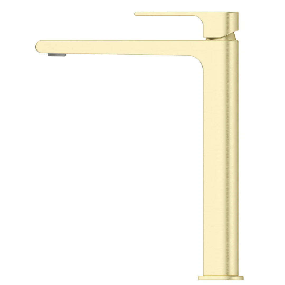 Beki French Gold Tall Basin Mixer - Image 2