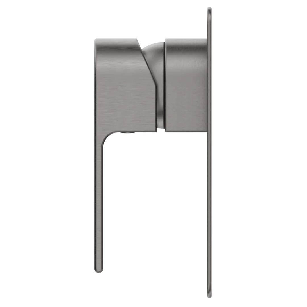 Beki Gun Metal Shower Mixer - Square Plate - Trim Kit Only - Image 4