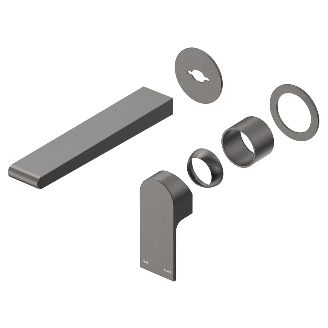 Beki Gun Metal Wall-Spout Combo - 2P - Trim Kit Only - Image 4