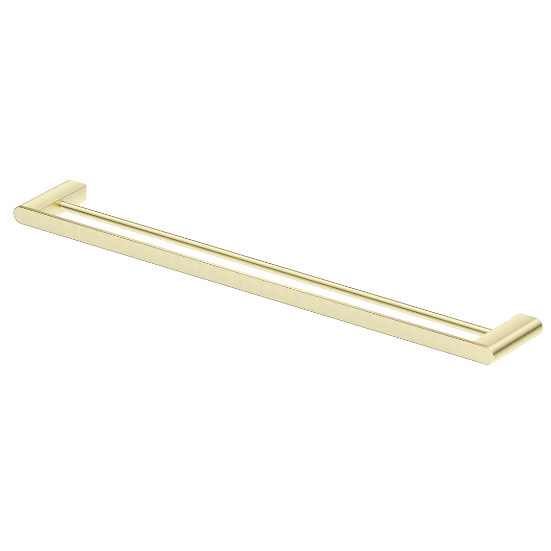 Beki / Lantra French Gold Double Towel Rail - 600mm