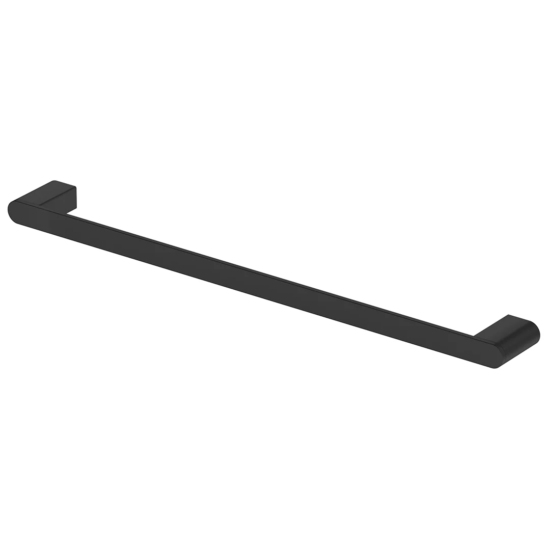 Beki / Lantra Matte Black Hand Towel Rail - 350mm