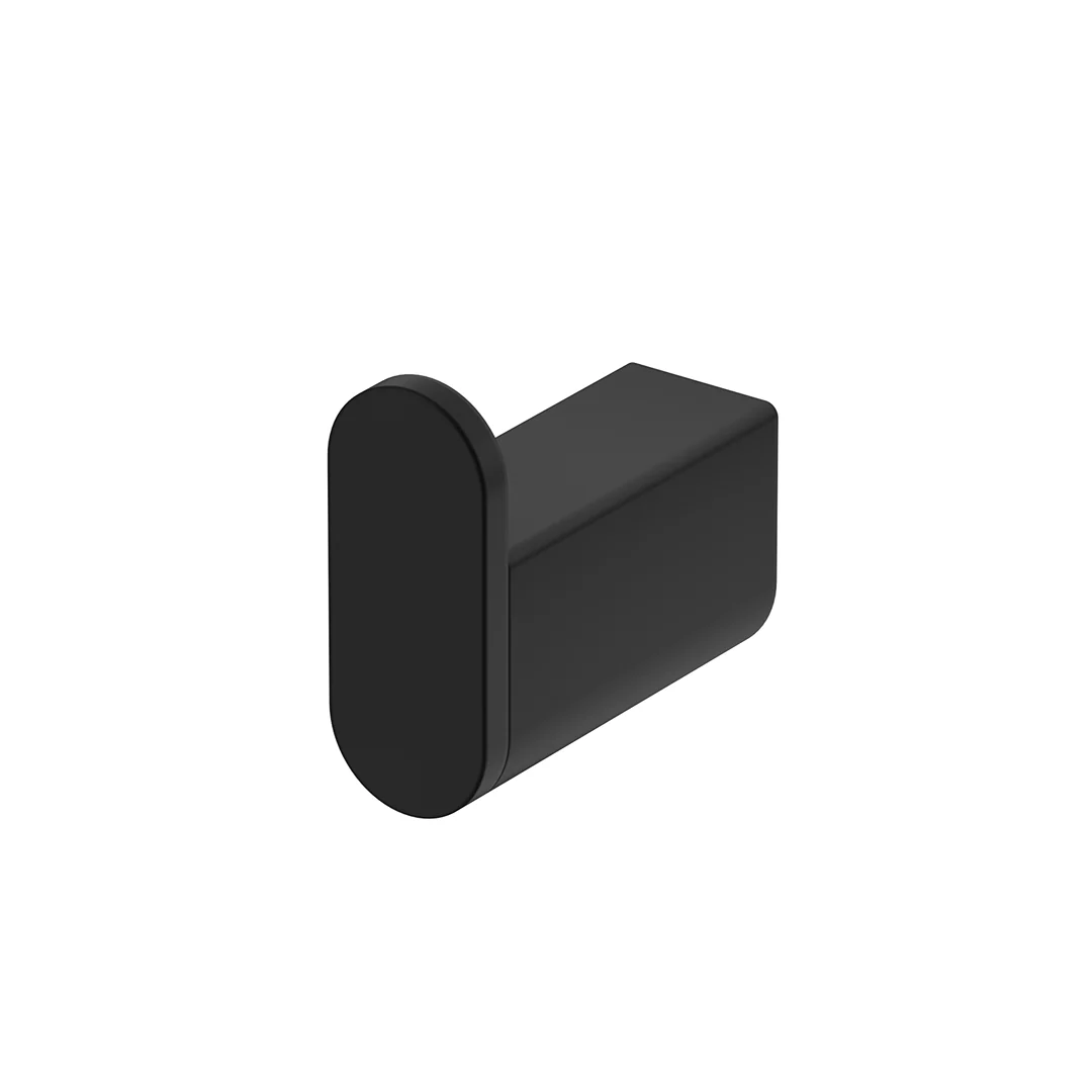 Beki / Lantra Matte Black Robe Hook