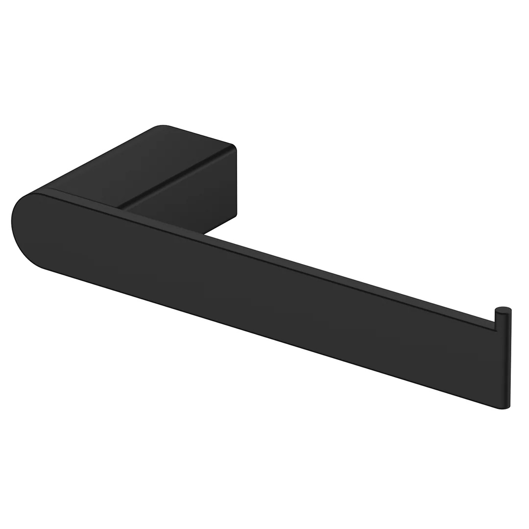 Beki / Lantra Matte Black Toilet Paper Holder