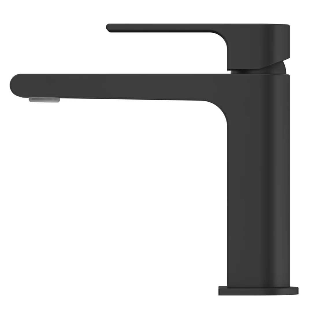 Beki Matte Black Basin Mixer - Image 2