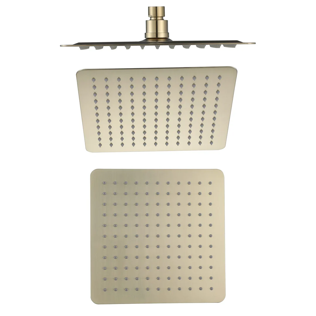 Beki / Tiago French Gold Shower Head - 250mm