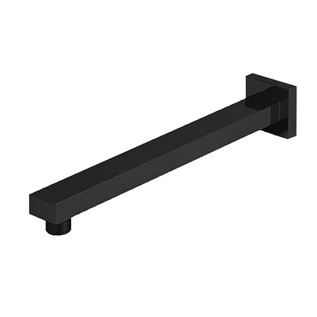Beki / Tiago Matte Black Wall Shower Arm