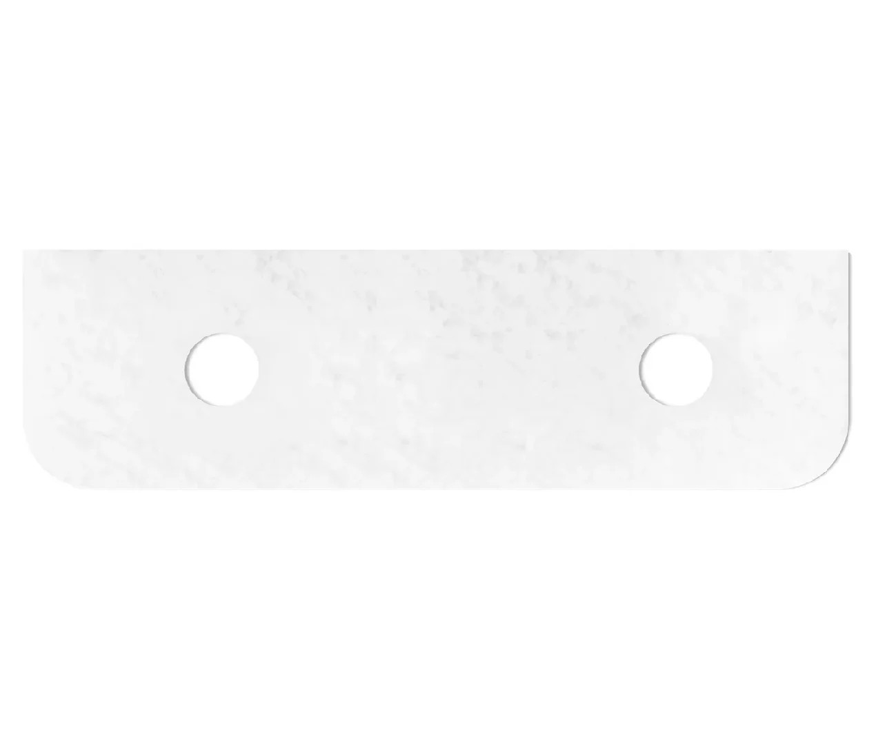 Bondi 1500 Curved Double Matte White Oak Wall Hung Vanity - Image 3