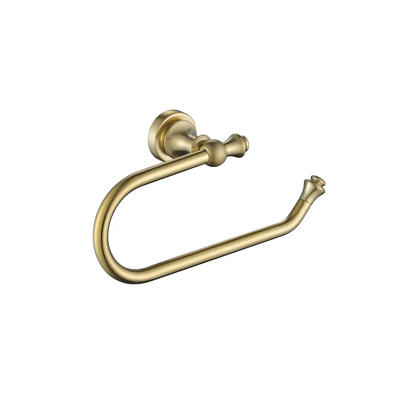 Bordeaux/Montpellier Brushed Gold Hand Towel Holder