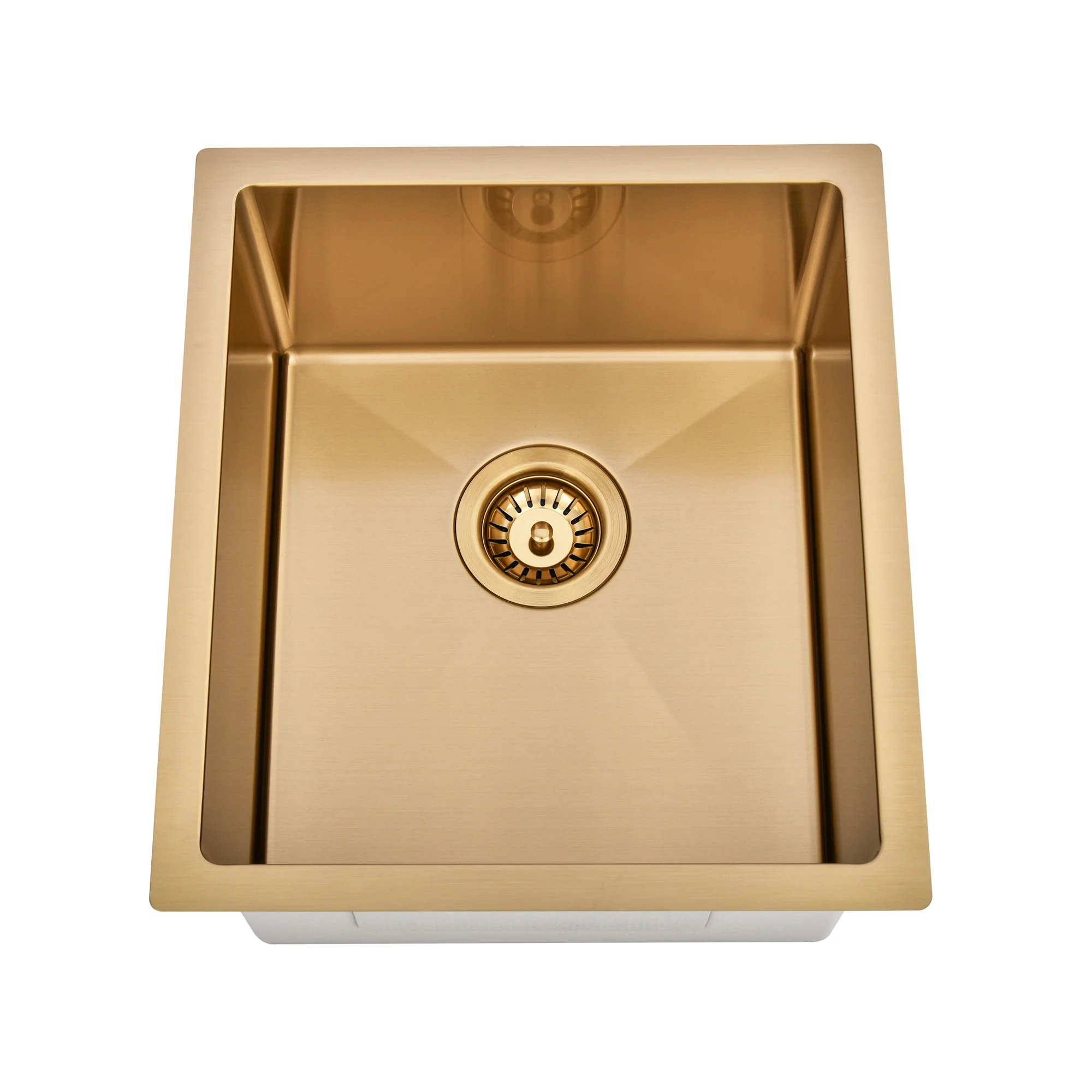 Brushed Gold 400 x 450 x 230mm Kitchen & Laundry Sink - Image 5