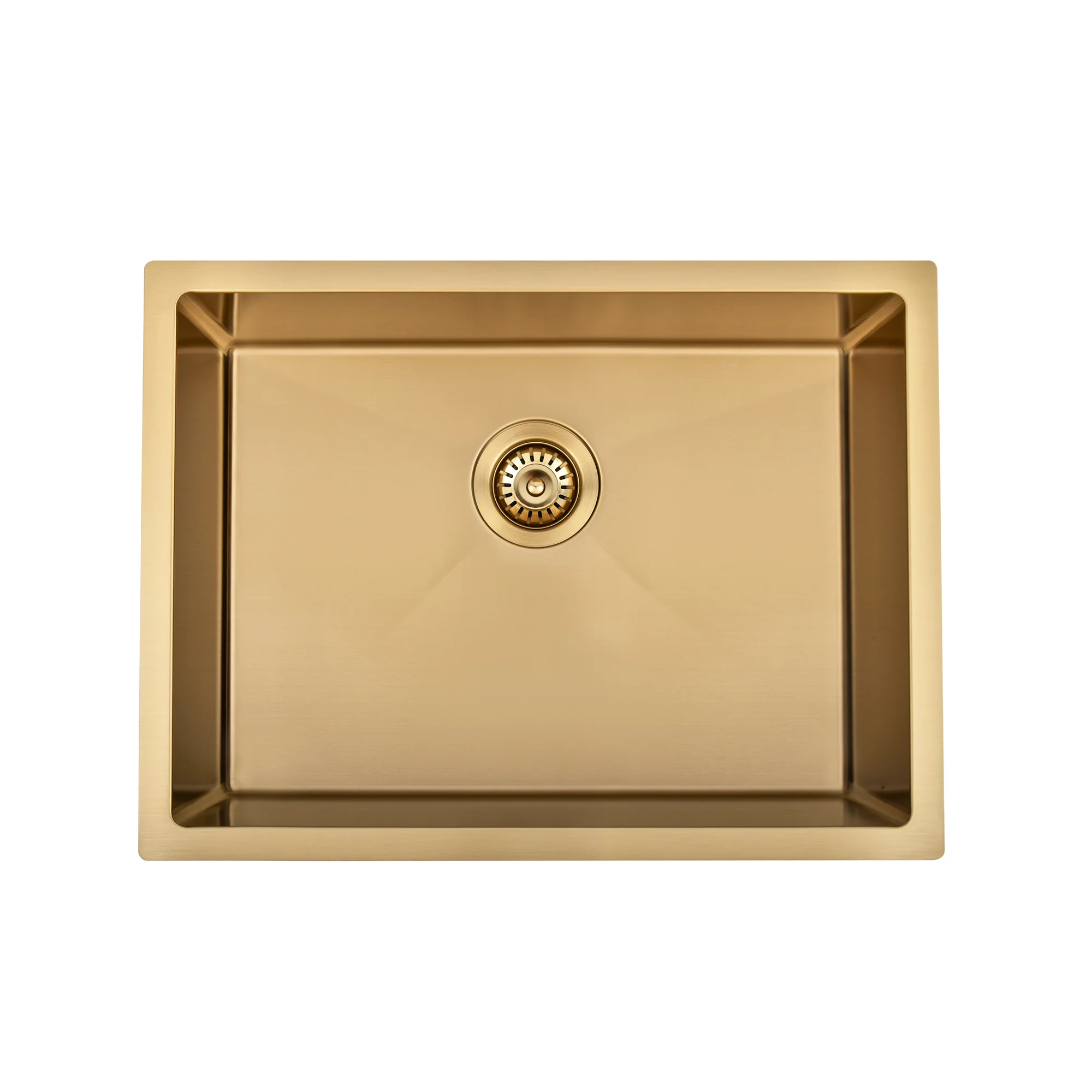 Brushed Gold 600 x 450 x 230mm Kitchen & Laundry Sink