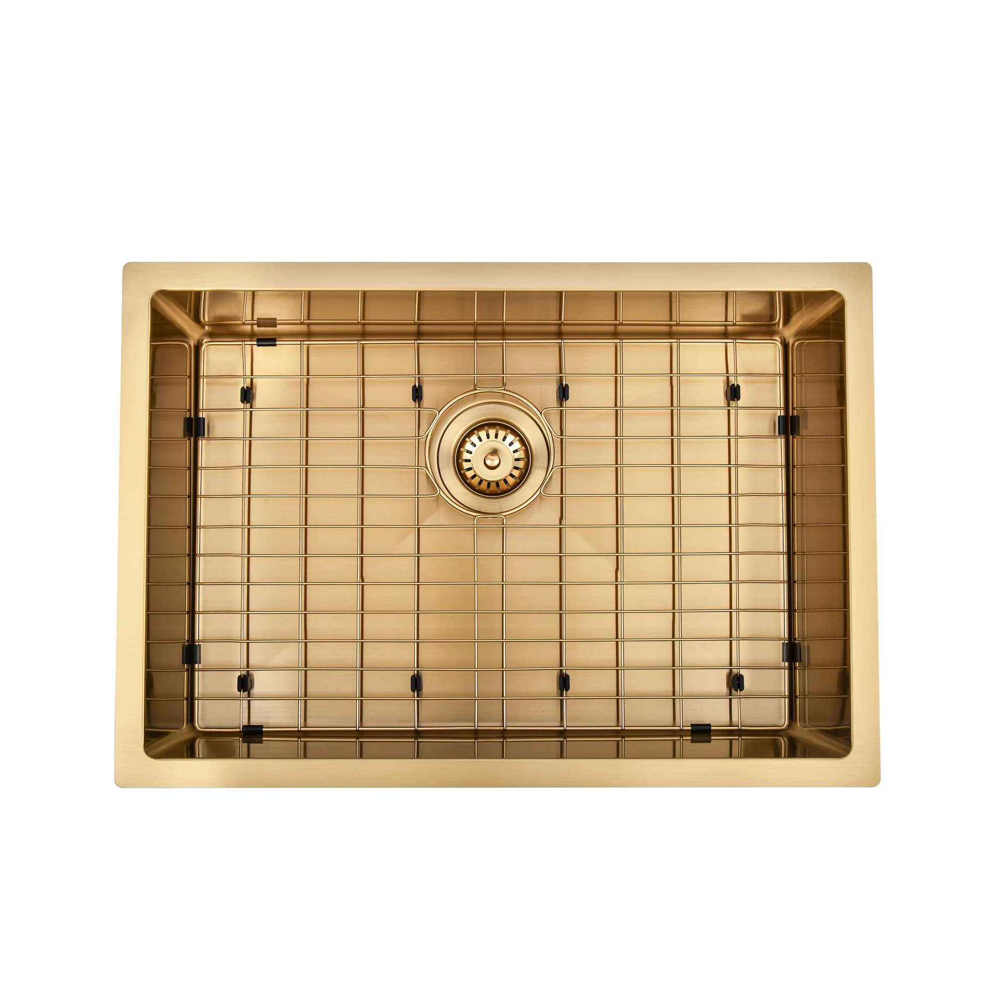 Brushed Gold 650 x 450 x 230mm Kitchen & Laundry Sink - Image 2