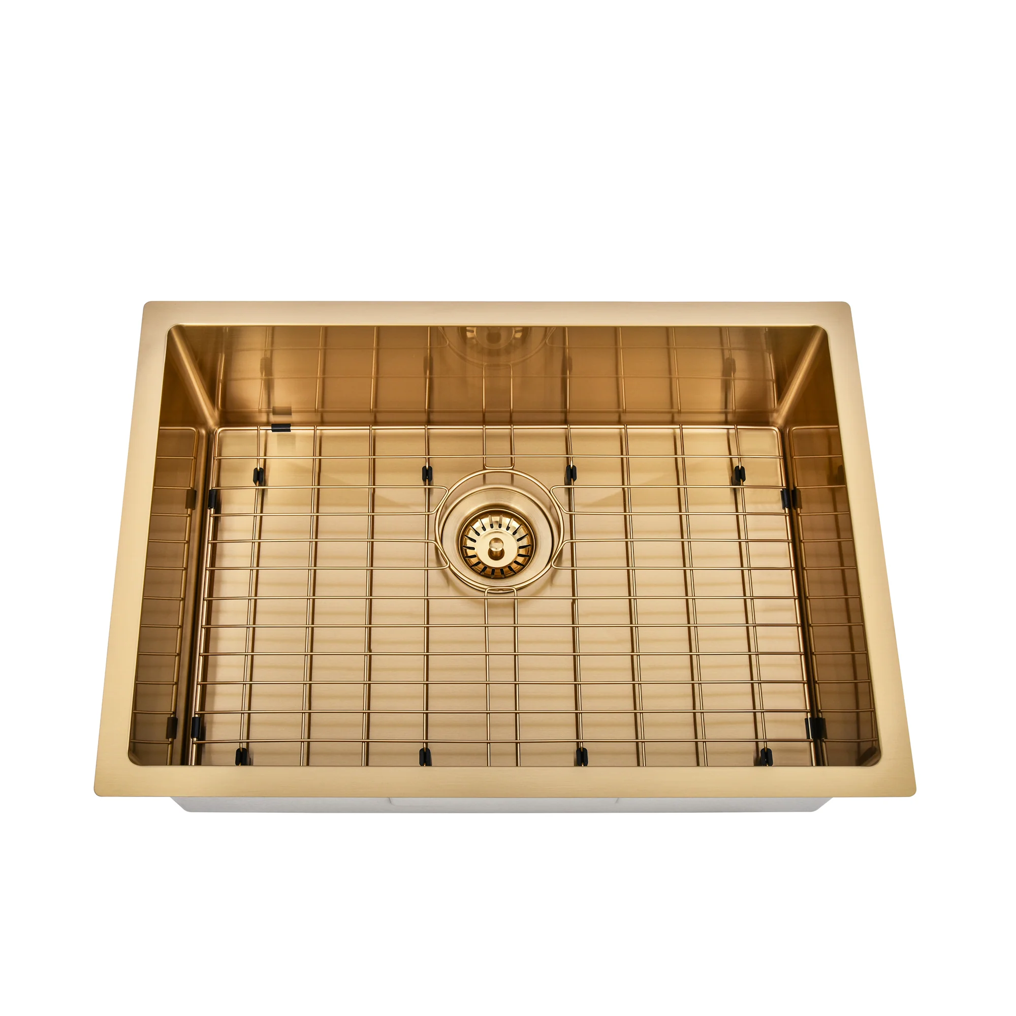 Brushed Gold 650 x 450 x 230mm Kitchen & Laundry Sink - Image 5