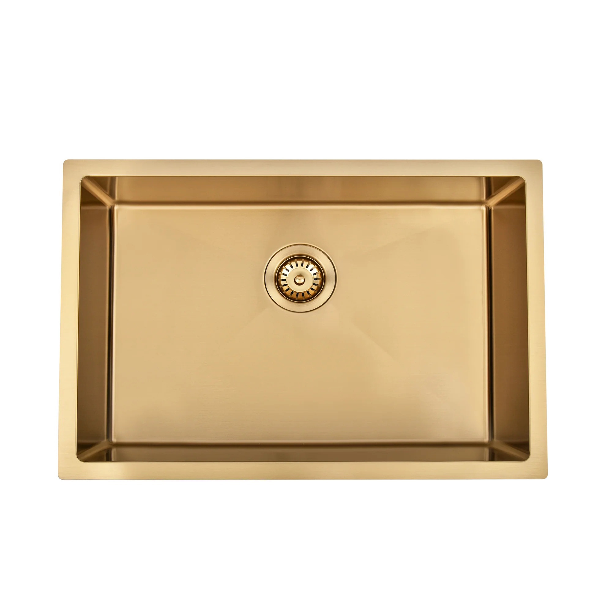 Brushed Gold 700 x 450 x 230mm Kitchen & Laundry Sink