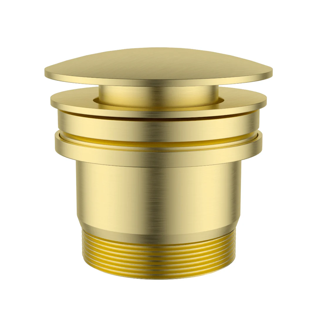 Brushed Gold Universal Basin Pop Up Waste