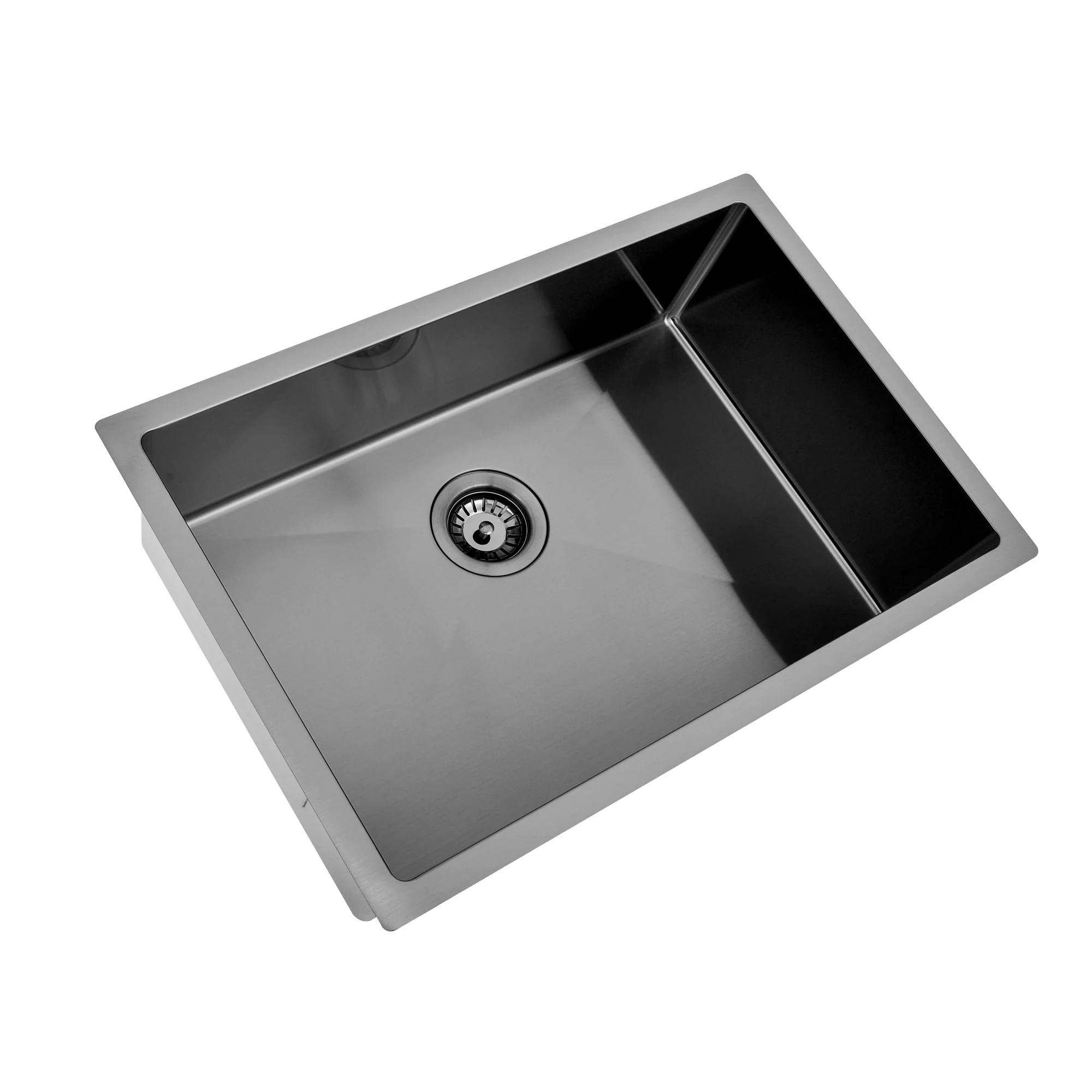 Brushed Gun Metal 700 x 450 x 230mm Kitchen & Laundry Sink - Image 5